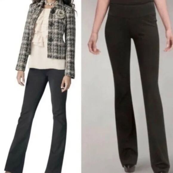 CAbi Women's Rave Ponte Stretch Trouser Charcoal Size 8 - Picture 1 of 8
